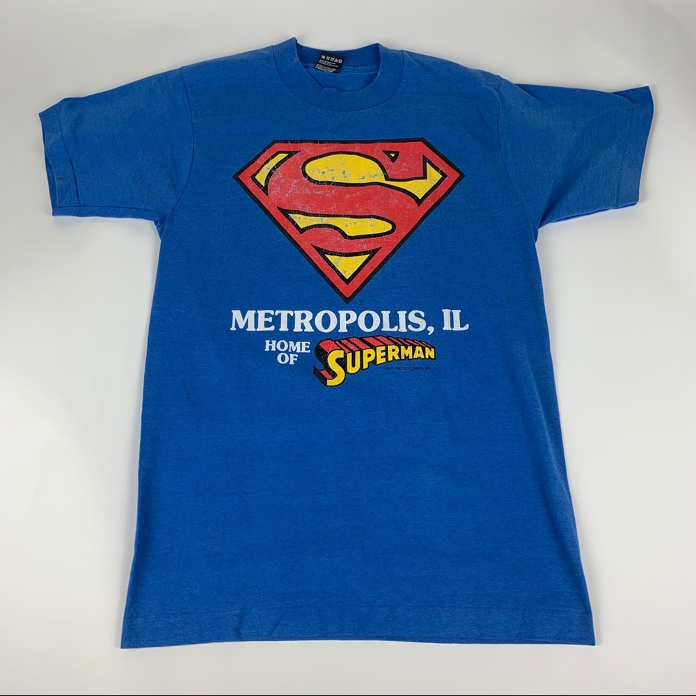 Vintage 1992 Superman Metropolis T-Shirt